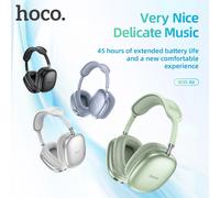 HOCO W35 Air Cuffie Bluetooth over-ear Cuffie sportive wireless Supporta scheda TF Modalità AUX Auricolari stereo per studenti da gioco intelligenti