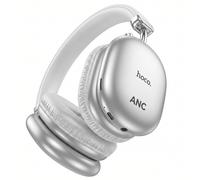 Hoco W35 Max Cuffie Wireless Bluetooth 5.4 ANC MicroSD AUX Autonomia 90h White.