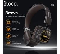HOCO W72 Cuffie Bluetooth V6.0 Over-Ear Sportive Wireless con Microfono per Chiamate, Audio Hi-Fi, Auricolari NUOVI