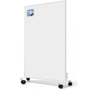 Hocosyme Pannello Radiante Infrarossi 450W con Supporto e Rotelle | Stufetta Elettrica da Bagno Antimuffa Portatile per 4-10㎡ - Fino a 120 °C in 1-3 Min, Riscaldatore a Infrarossi con Staffa