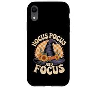 Hocus Pocus and Focus Design di Halloween Custodia per iPhone XR