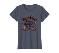 Hocus Pocus Ho Bisogno di Cioccolato per concentrarsi Maglietta, Donna, Pervinca, L