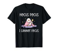 Hocus Pocus I Cannot Focus Maglietta Divertente ADHD Humor Maglietta