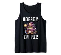 Hocus Pocus I Can't Focus Funny ADHD Cat Saying Humor Canotta