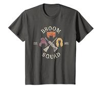 Hocus Pocus Sanderson Sisters Broom Squad Maglietta, Bambini, Asfalto, 10 Anni