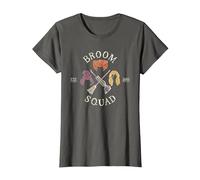 Hocus Pocus Sanderson Sisters Broom Squad Maglietta, Donna, Asfalto, L
