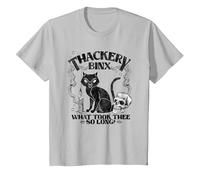 Hocus Pocus Thackery Binx Maglietta, Bambini, Argento, 2 anni