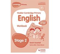 Hodder Cambridge Primary English Workbook, Stage 2
