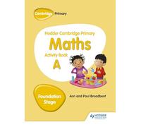 Hodder Cambridge Primary Maths Activity Book, Foundation Stage (A)