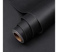 Hode Carta Adesiva per Mobili Nero 60X300cm Pellicola Autoadesivo Per Mobili Armadio Parete Bagno Camera da Letto CucinaImpermeabile PVC Carta da Parati