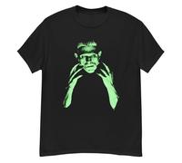 HODETXAATU Frankenstein (1931) Boris Karloff t shirtBlack3XL