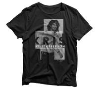 HODETXAATU Men's Kris Kristofferson for The Good Times T shirtBlackM