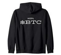 HODL BTC Bitcoin Is The Top Cryptocurrency to Mine Bitcoin Felpa con Cappuccio