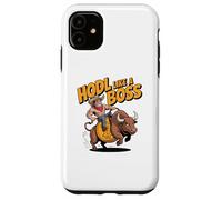 HODL Come un Boss Bitcoin Bull Custodia per iPhone 11