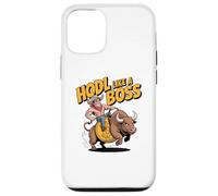 HODL Come un Boss Bitcoin Bull Custodia per iPhone 12/12 Pro