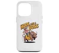 HODL Come un Boss Bitcoin Bull Custodia per iPhone 13 Pro
