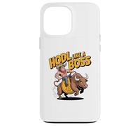 HODL Come un Boss Bitcoin Bull Custodia per iPhone 13 Pro Max
