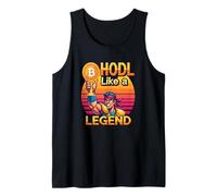 HODL Come Una Leggenda Forte mentalità ricchezza libertà Bitcoin Canotta