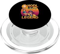 Hodl come una leggenda forte mentalità ricchezza libertà bitcoin PopSockets PopGrip per MagSafe