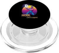 Hodl come una leggenda forte mentalità ricchezza libertà bitcoin PopSockets PopGrip per MagSafe