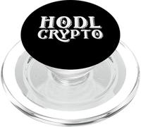 HODL CRYPTO Migliore strategia di investimento in criptovaluta Bitcoin PopSockets PopGrip per MagSafe