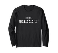 HODL DOT Polkadot Cryptocurrency Blockchain Altcoin Meme DOT Maglia a Manica