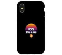Hodl la linea libertà soldi cripto power stack bitcoin Custodia per iPhone X/XS