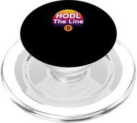 Hodl la linea libertà soldi cripto power stack bitcoin PopSockets PopGrip per MagSafe