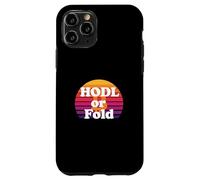 Hodl o fold stack sats mentalità libertà potere bitcoin Custodia per iPhone 11 Pro