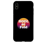 Hodl o fold stack sats mentalità libertà potere bitcoin Custodia per iPhone XS Max
