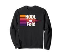 HODL o Fold Stack sats mentalità libertà Potere Bitcoin Felpa