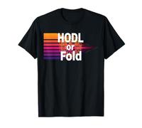 HODL o Fold Stack sats mentalità libertà Potere Bitcoin Maglietta