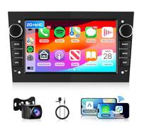 Hodozzy 2+64G Android Autoradio per Opel Astra Corsa Antara Vauxhall Meriva Zafira Combo Signum Tigra Twin Top, 7 Pollici Touch Screen Stereo con Carplay Android Auto 2 Din Bluetooth GPS WiFi, FM/RDS