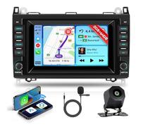 Hodozzy 2GB 64GB Android Autoradio per Mercedes Benz W169 B200 A B Class W639 W245 W906 W209 Viano Vito Sprinter Radio Carplay Android Auto, Stereo 7 Pollici Touchscreen GPS WiFi Bluetooth FM/RDS