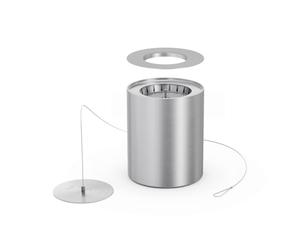 höfats - Bio-Burner Spin 1200 con Eco-Ring - sostituisce la bomboletta di combustibile gel di Spin 120 - consente l'uso di bioetanolo liquido di Höfats - maggiore durata e fiamma più chiara