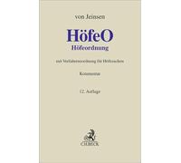 Höfeordnung: für die Länder Hamburg, Niedersachsen, Nordrhein-Westfalen und Schleswig-Holstein