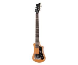Höfner Shorty HCT-SH-MO - Chitarra elettrica con custodia inclusa, colore: Arancione metallizzato