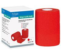 höga-lastic-haft Red Coesa a compressione con breve Tug 10 cm x 5 m