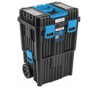 Högert 2-tlg. Carrello Valigetta Attrezzi Carrello con Ruote Borse su Ruote