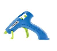 HÖGERT HT2C101 - Pistola per colla a caldo, 140 x 150 mm, colore: Blu/Verde