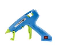 HÖGERT HT2C107 - Pistola per colla a caldo, 159 x 190 mm, colore: Blu/Verde