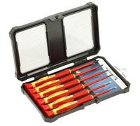 Högert Set Cacciaviti Di Precisione Isolati 1000V 6 Pezzi Punta Magnetica
