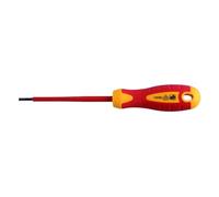 HÖGERT TECHNIK 1 pezzo cacciavite a taglio 3x100 mm 1000V cacciavite manuale a taglio, stal S2