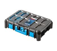Högert Technik - Alta Valigetta Organizer HTM, 5 Tazze Funzionali, Cerniere in Metallo, Resistente ai Danni, Protezione da Umidità E Polvere, Struttura Modulare - HT7G508