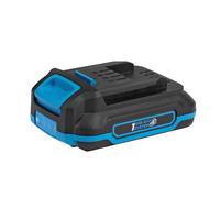 HÖGERT TECHNIK Batteria 2,0 Ah 18 V, leggera e compatta, tecnologia agli ioni di litio, protezione da surriscaldamento e cortocircuito, indicatore di carica, per tutti gli utensili elettrici da 18 V