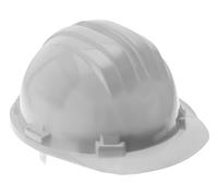 Högert Technik - Casco protettivo PRIM bianco | Casco protettivo per lavoratori edili | 54-61 cm | prese d'aria | protegge dalle radiazioni UV