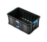 Högert Technik - Cassetta Degli Attrezzi Elevata, Portata Fino a 50 kg, Cuvetta Degli Attrezzi, Robuste Chiusure in ABS, con 4 Fori Per Montaggio a Parete, Struttura Modulare - HT7G512