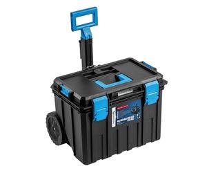 Högert Technik - Cassetta Degli Attrezzi su Ruote, Portata Fino a 50 kg, Pratica e Spaziosa, Resistente ai Danni, Antipolvere, Robuste Chiusure in ABS, Struttura Modulare - HT7G501