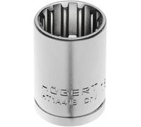 HÖGERT TECHNIK - Chiave a bussola Spline 1/2" 8 mm in acciaio al cromo vanadio, per TORX, spline, esagonale, viti metriche e doganali, smerigliate, DIN 3124