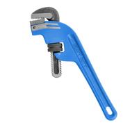 Högert Technik - Chiave tubolare Stillson, curva, 350 mm, 14", pinza per pompa dell'acqua per professionisti e fai da te, riparazione di tubi di riscaldamento